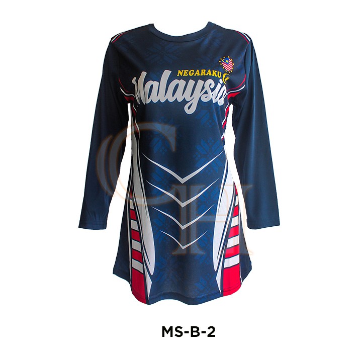 Muslimah Jersey Malaysia Women Long Sleeve Jersey Fabric Shopee Singapore
