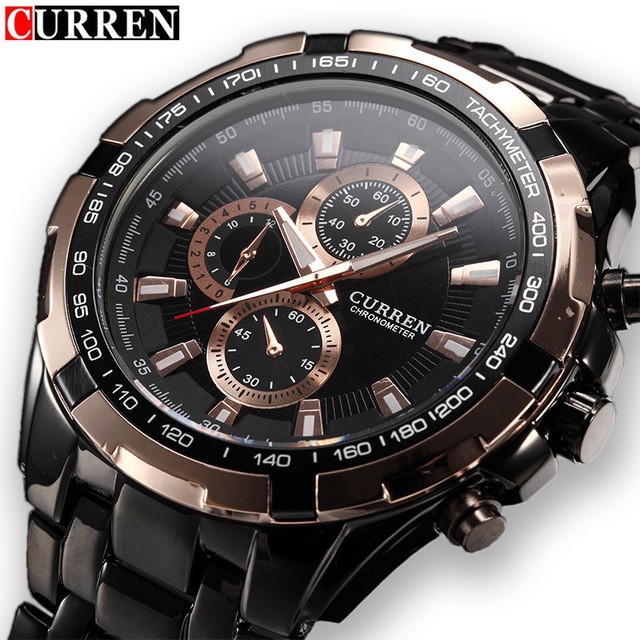 curren watches stainless steel