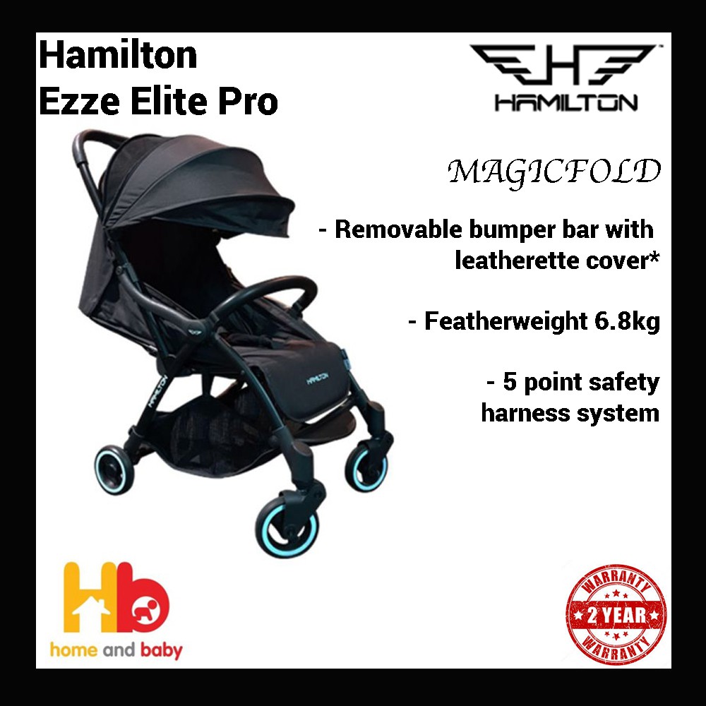 hamilton stroller ezze elite pro