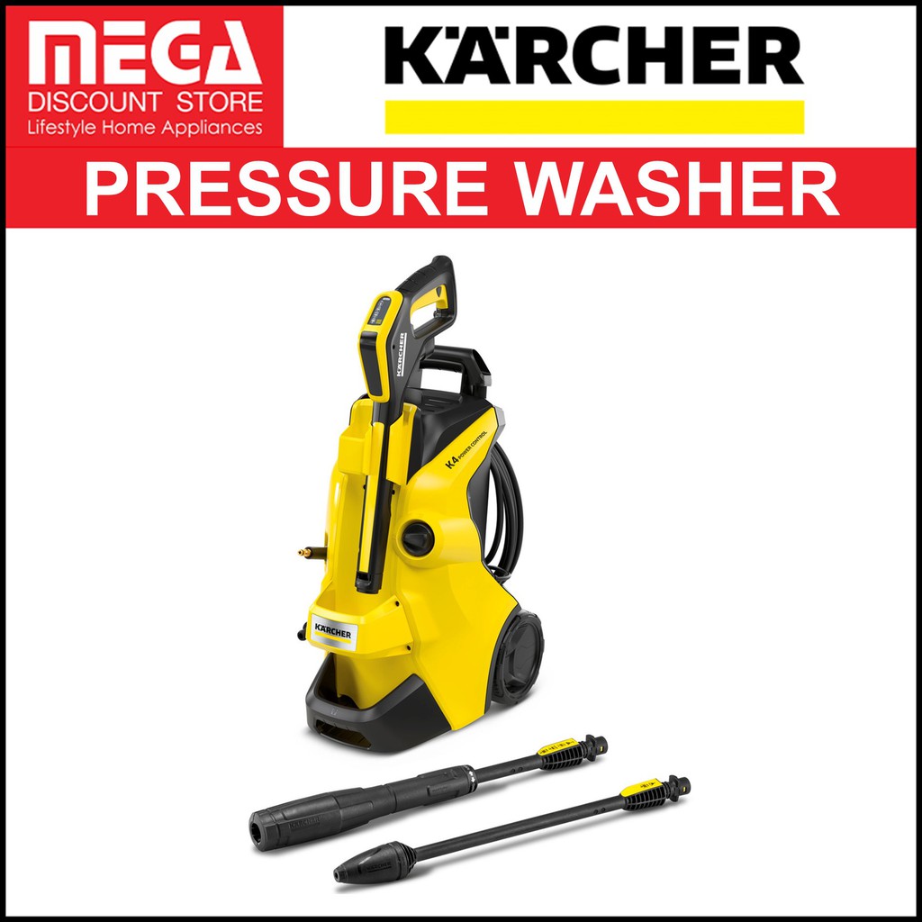KARCHER K4 POWER CONTROL HIGH PRESSURE WASHER Shopee Singapore