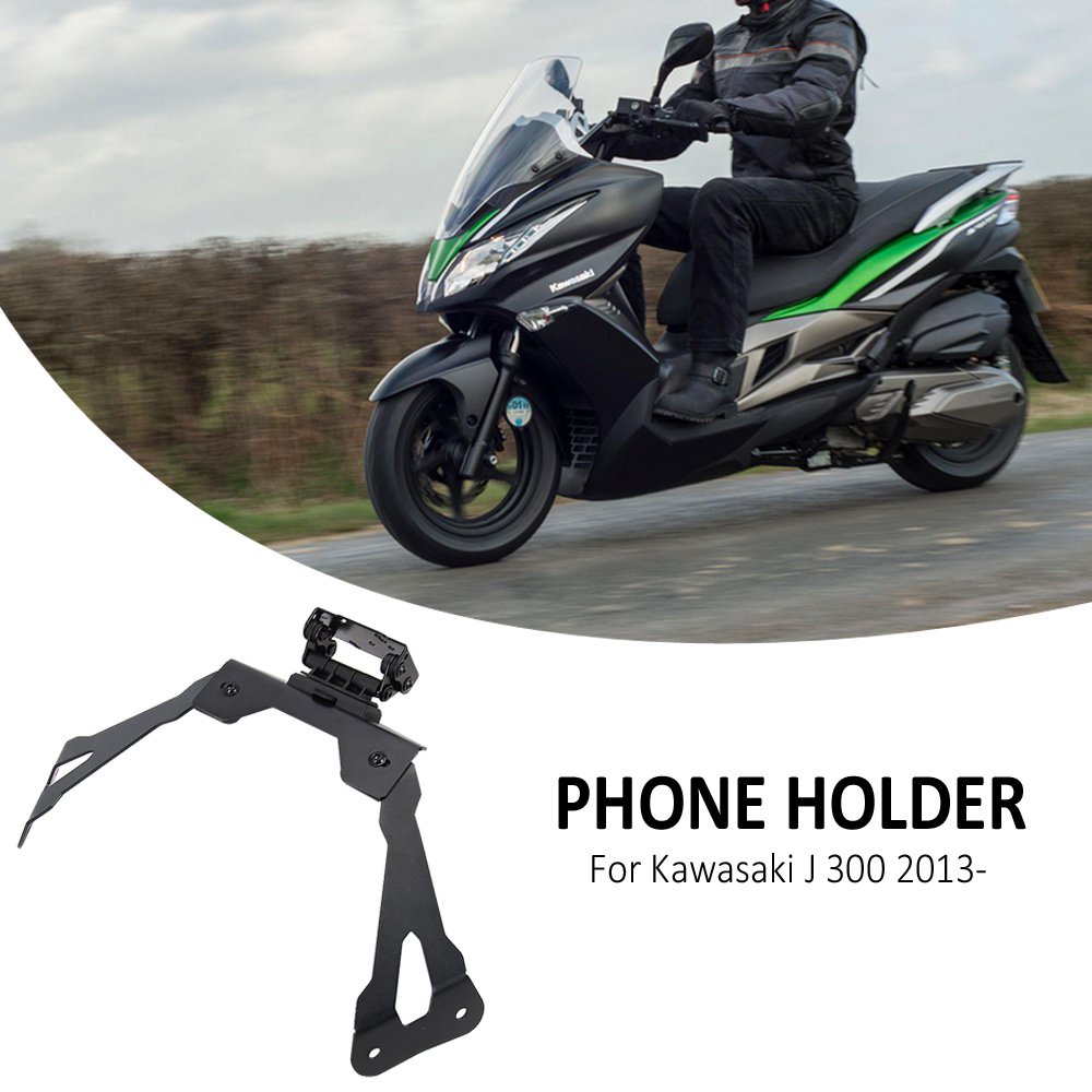 Original product ]NEW Motorcycle Phone Navigation GPS Plate Bracket Holder FOR Kawasaki J300 J 300 2013-2021 2020 | Shopee Singapore
