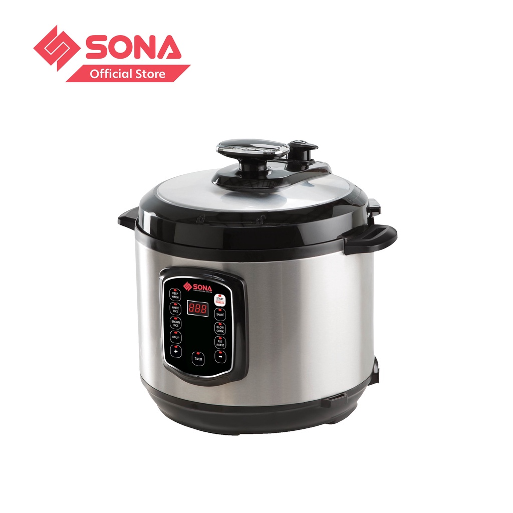 SONA 6.0L Electric Pressure Cooker SPC 2501 Shopee Singapore