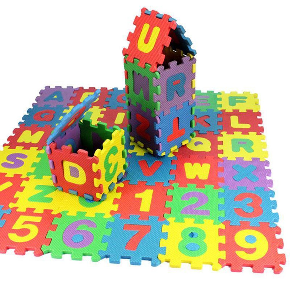 play mat letters & numbers set