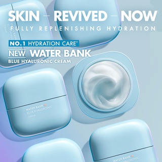 Laneige Water Bank Blue Hyaluronic Cream 50ml (repair & moisturizing effect from deep within with Blue Hyaluronic Acid)
