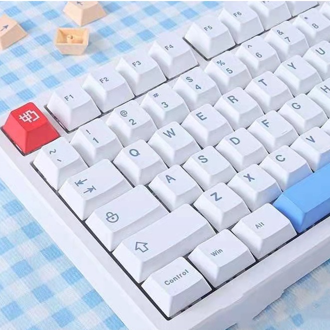 PBT Keycap Soy Milk Theme For Mechanical Keyboard Unique Shopee Singapore