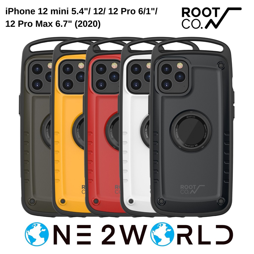 Root Co Gravity Shock Resist Case Pro For Iphone 12 Mini 5 4 12 12 Pro 6 1 12 Pro Max 6 7 Shopee Singapore