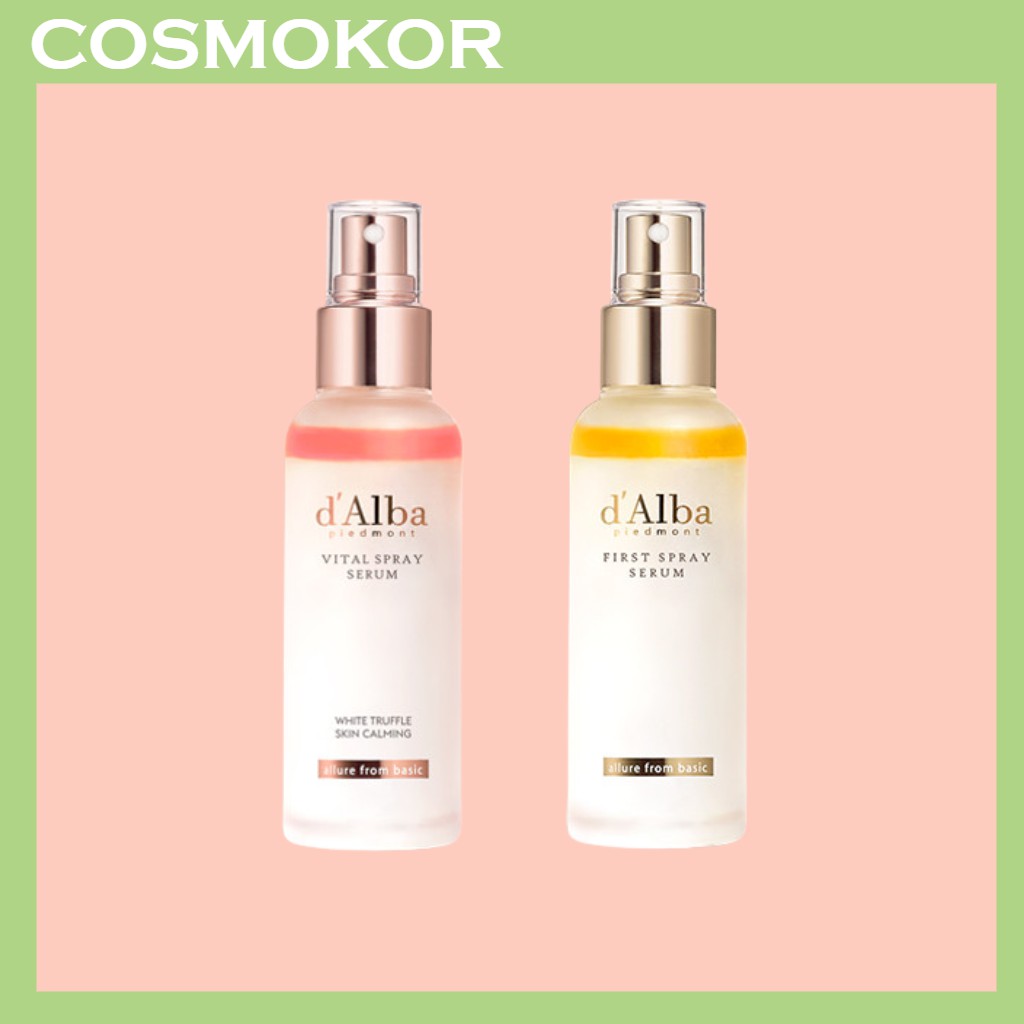 💚[d'ALBA] FIRST SPRAY SERUM, VITAL SPRAY SERUM WHITE TRUFFLE SKIN CALMING 100ML💚 Shopee Singapore