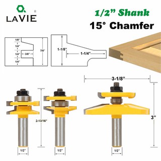 4pcs 1 2 Shank Raised Panel Router Bit For Cabinet