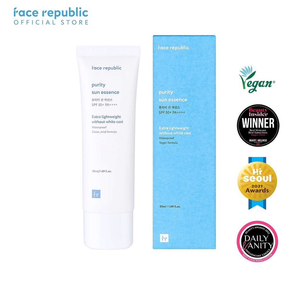Face Republic Purity Sun Essence SPF50+ PA ++++ Sunscreen / Sunblock
