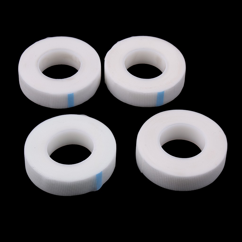 4 Rolls Surgical Tape Portable Medical Micropore Paper Tape Surgical Breathable First Aid