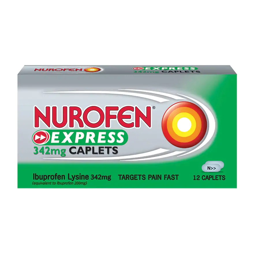 Nurofen Express 342Mg 12S Shopee Singapore