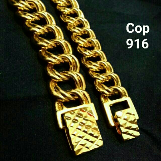 Korean 24k Gold Slippery Coco Bracelet Cop 916 Shopee Singapore