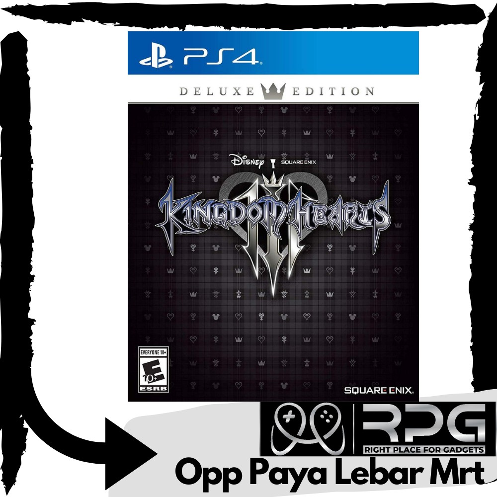 Ps4 Kingdom Hearts 3 Deluxe Edition R3 Shopee Singapore