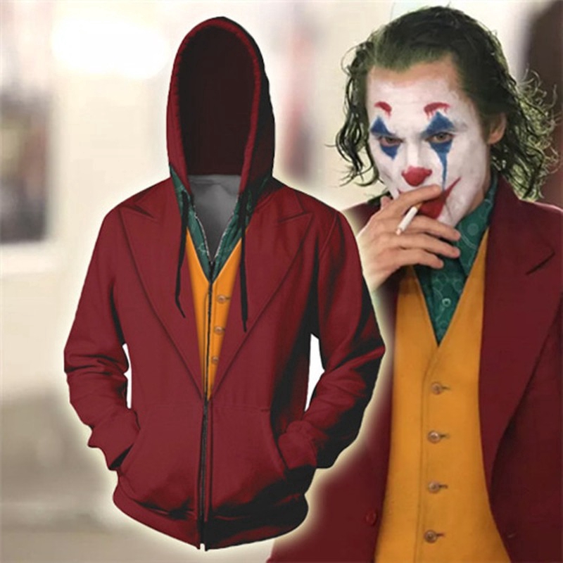 joker 3d hoodie