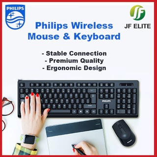 🧡New Arrive 2022!!!🧡Keyboard and Mouse Set / Wireless Set / Classic Design/ Philips C354
