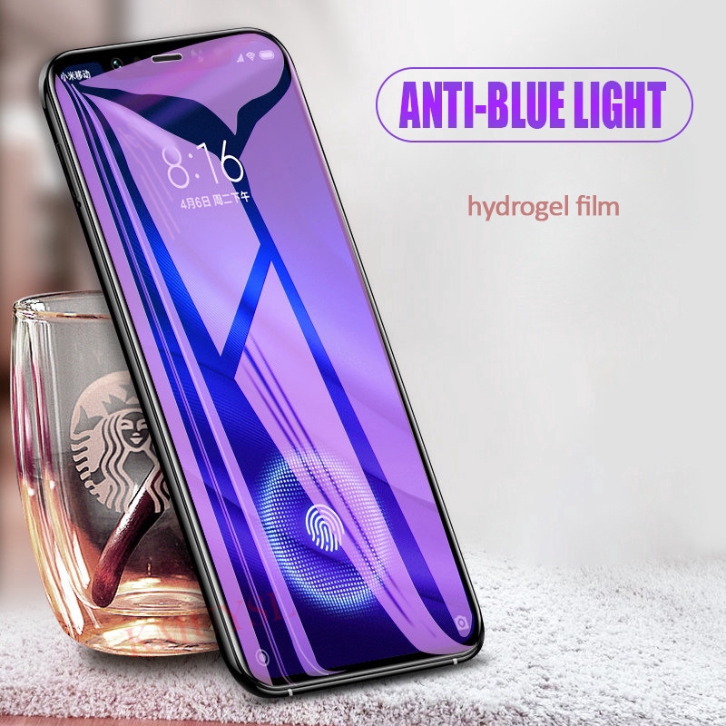 Anti Blue Ray Nanoedge Film Samsung Galaxy Note 8 Note 9 S7 Edge A8s A8 Star A9 Star Lite Screen Protector Not Glass Shopee Singapore