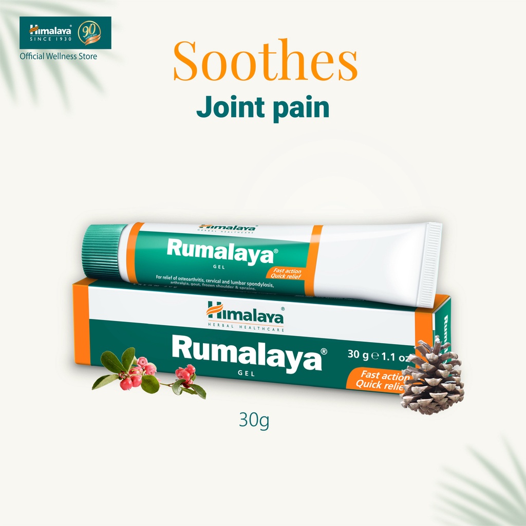 Himalaya Rumalaya Gel Joint Pain Relief 30g (Bundle of 5) Shopee Singapore