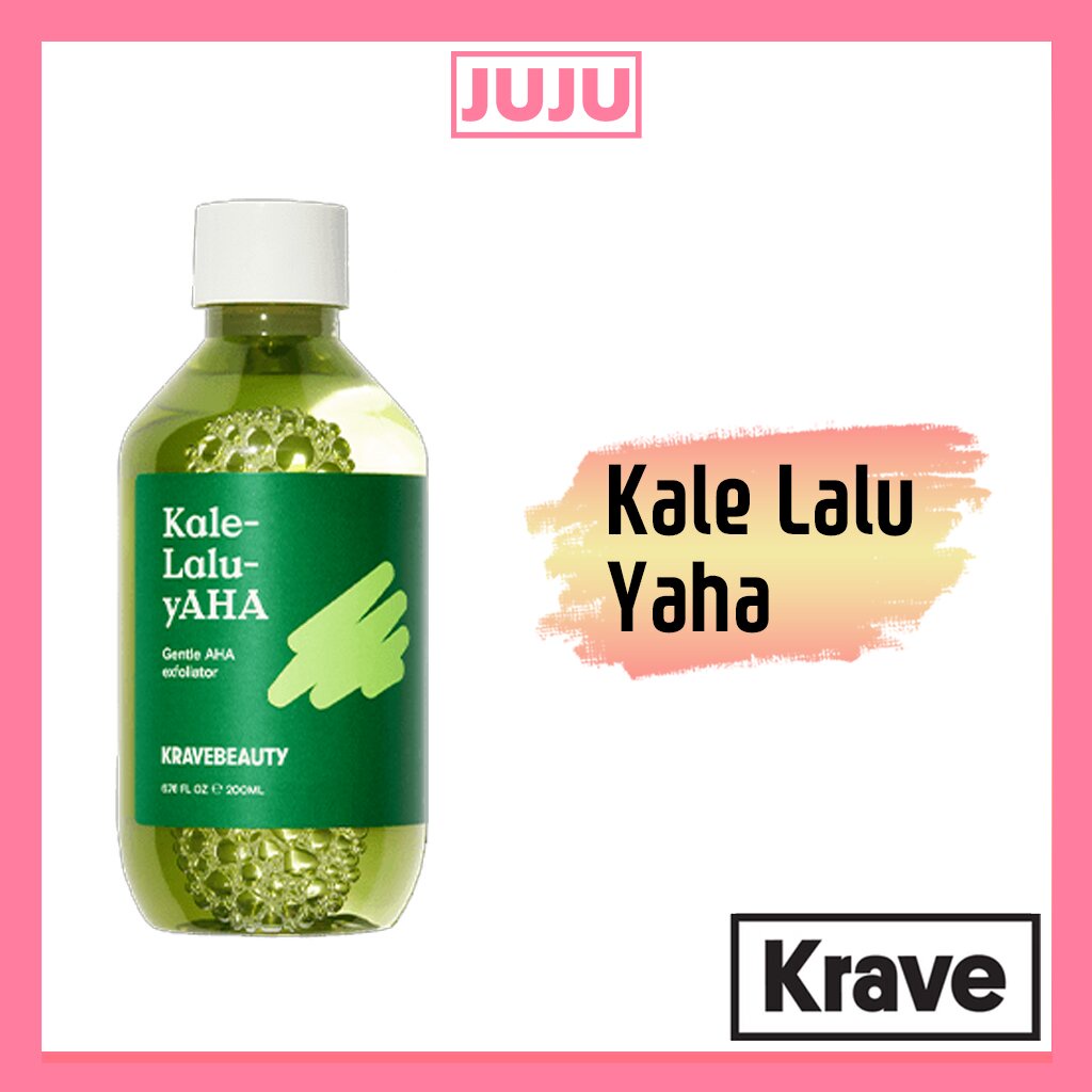 KRAVE BEAUTY / KaleLaluyAHA / 200ml / Supplied From KRAVE BEAUTY in