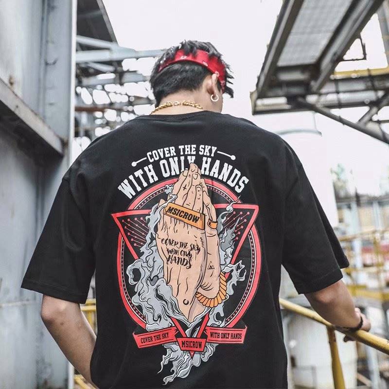 mens shirts half hand