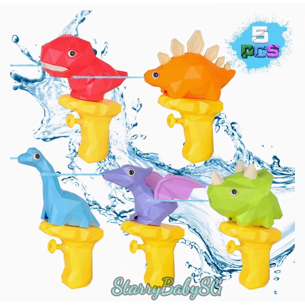 SG Seller| Dinosaur Water Gun Water Squirt Guns For Kids Small Water ...