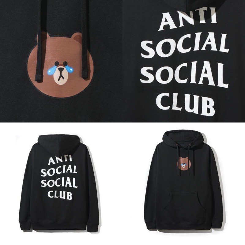 anti social social club line friends