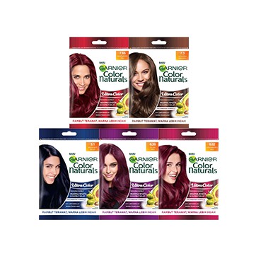 Garnier Hair Color Naturals Ultra Color Dye 30ml Halal Shopee Singapore