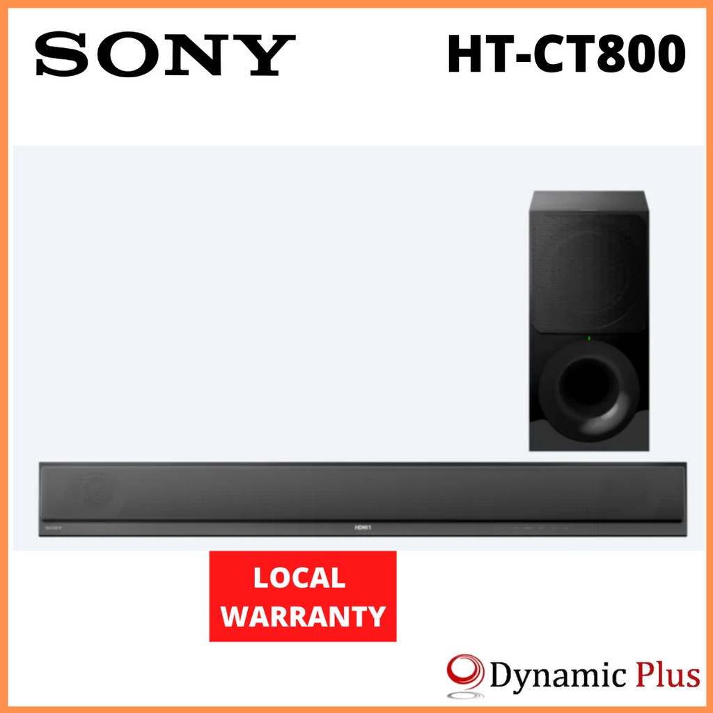 sony htct800 2.1 ch soundbar with wireless subwoofer