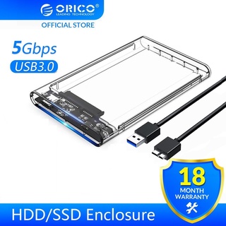 ORICO 2.5 inch Transparent USB3.0 Hard Drive Enclosure (2139U3)