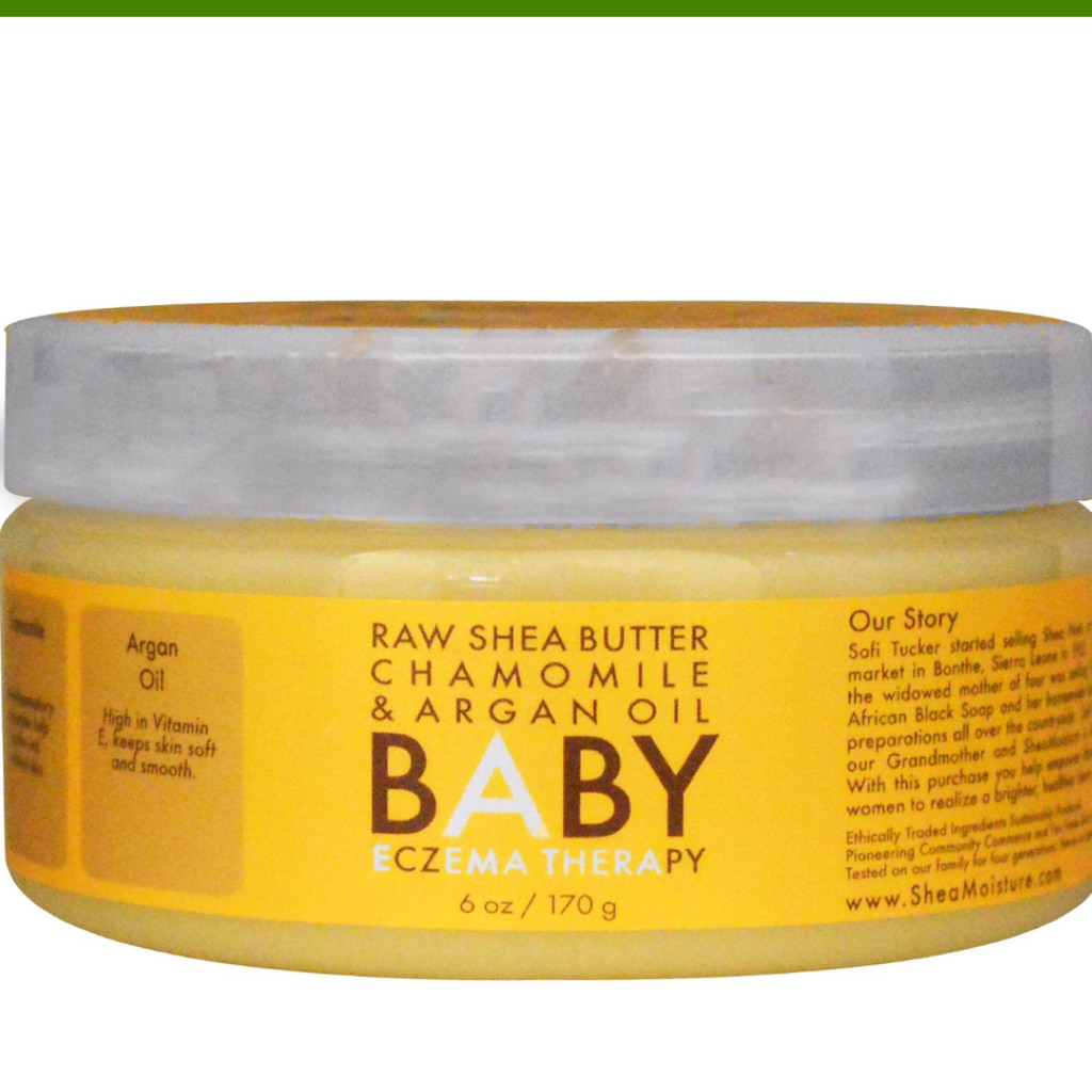 raw shea butter chamomile & argan oil