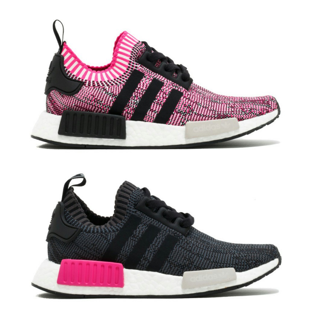 adidas nmd r1 primeknit pink rose