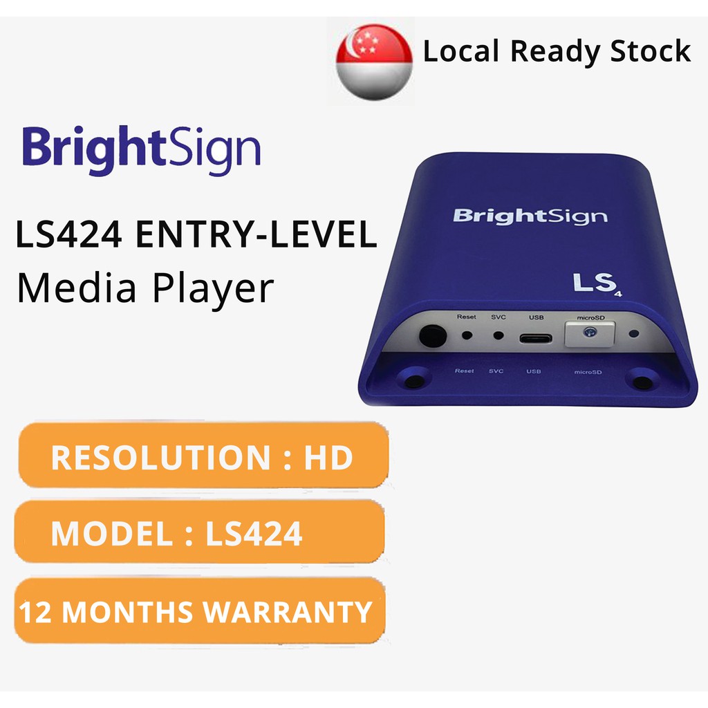 BrightSign LS424 Media Player Shopee Singapore