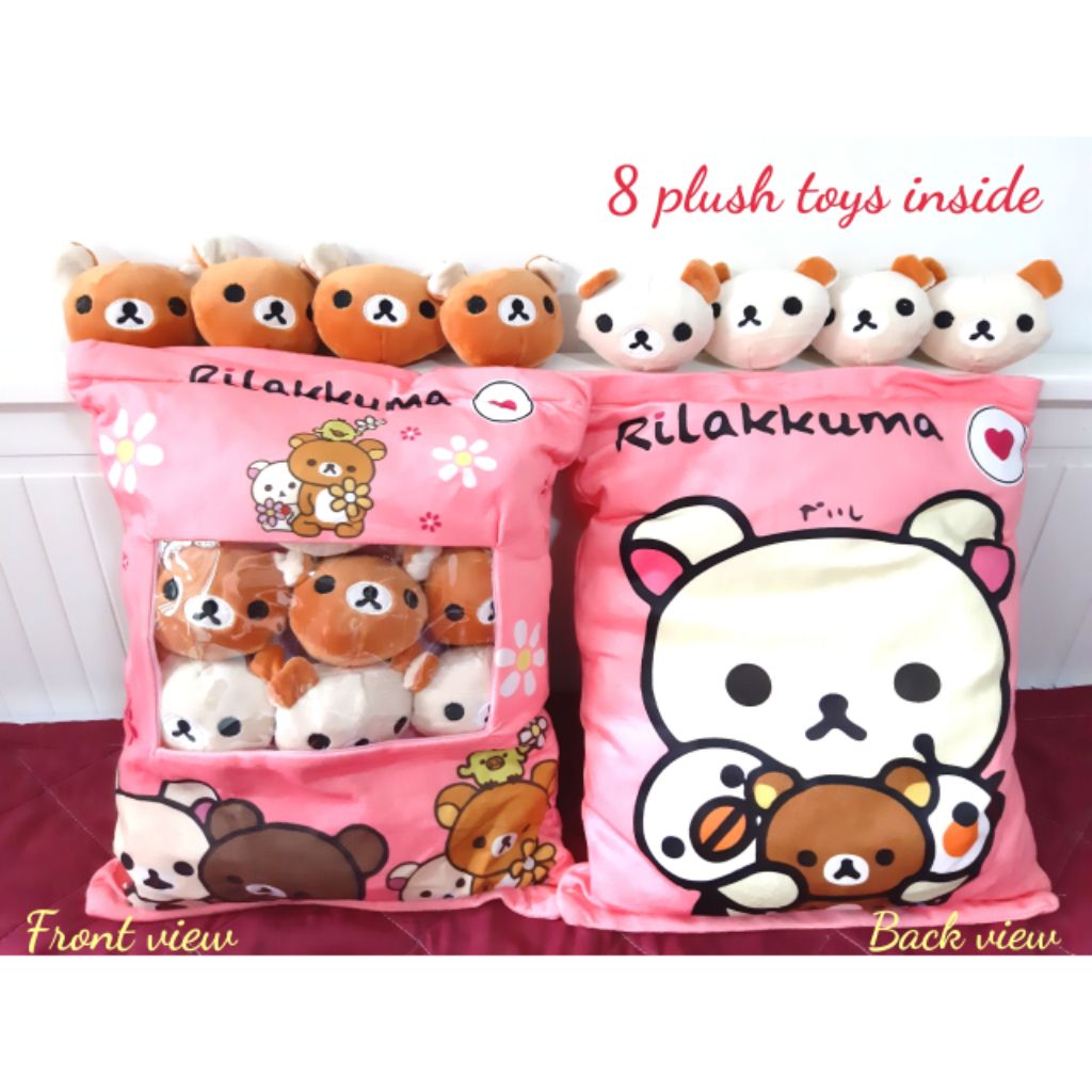 rilakkuma and kaoru plush
