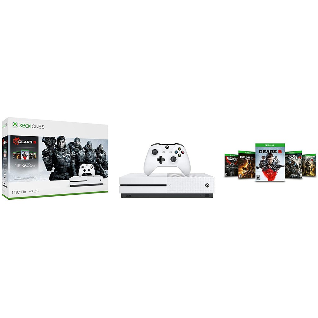 xbox one s 1tb gears 5 bundle