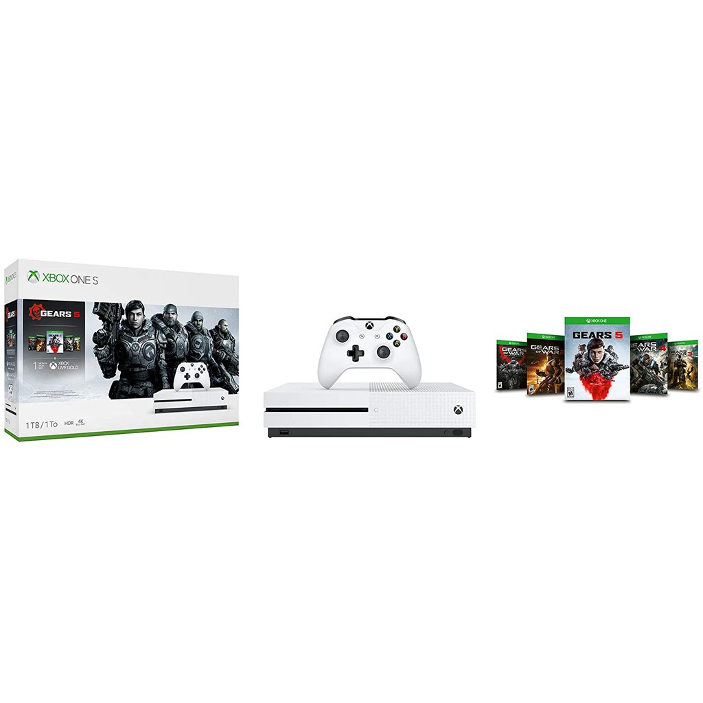 microsoft xbox one s 1tb gears 5 bundle