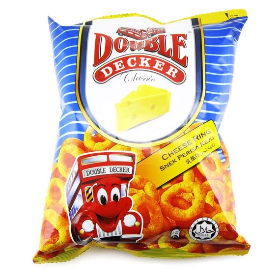 Double Decker Snack 60g Cheese Malaysia Shopee Singapore