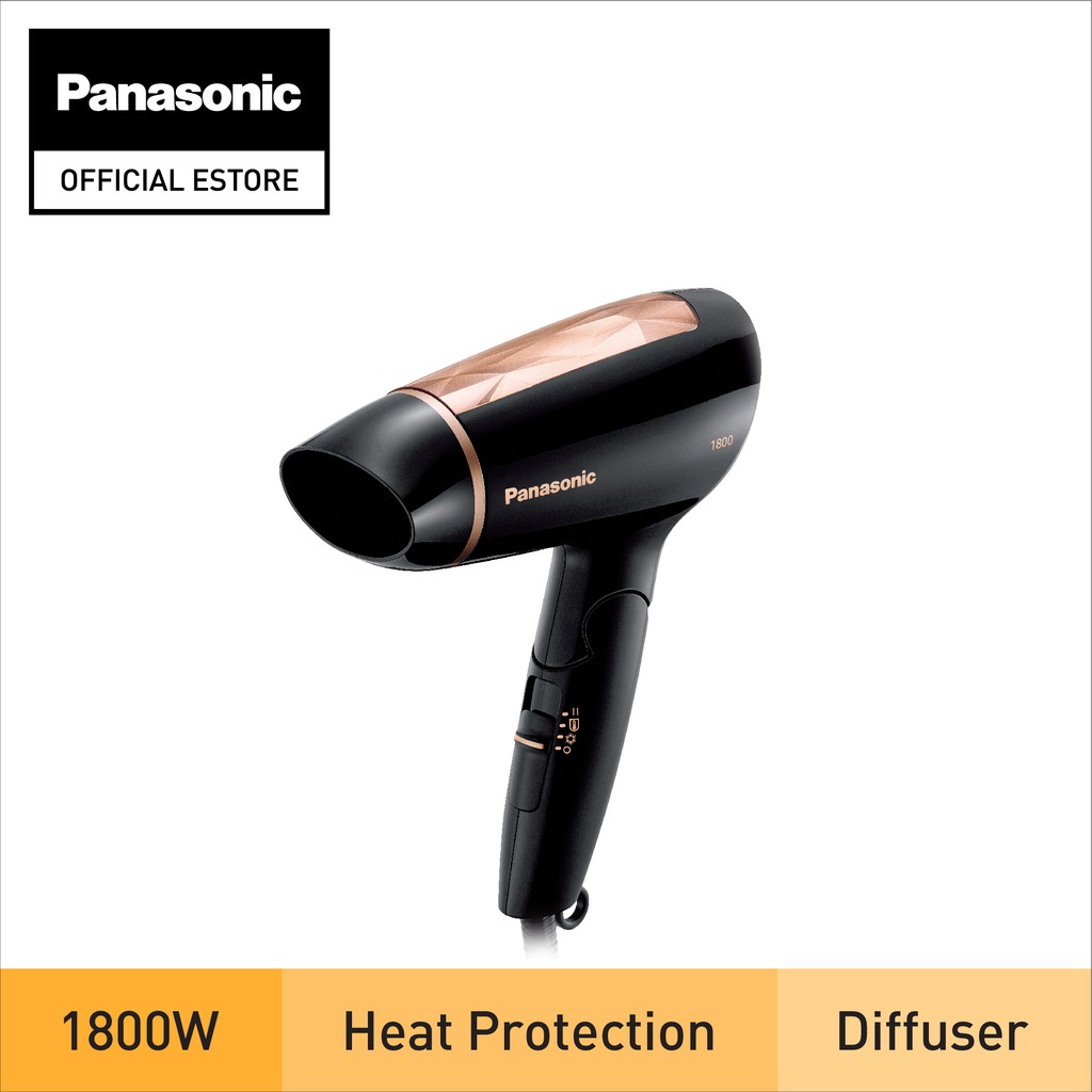 Panasonic Compact Hair Dryer 1800W with Diffuser EHND43K605 Shopee