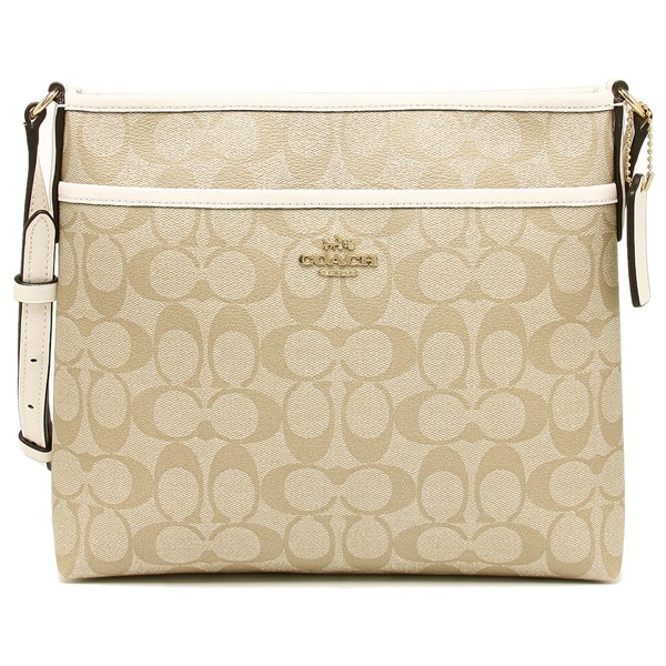 coach file crossbody in signature canvas