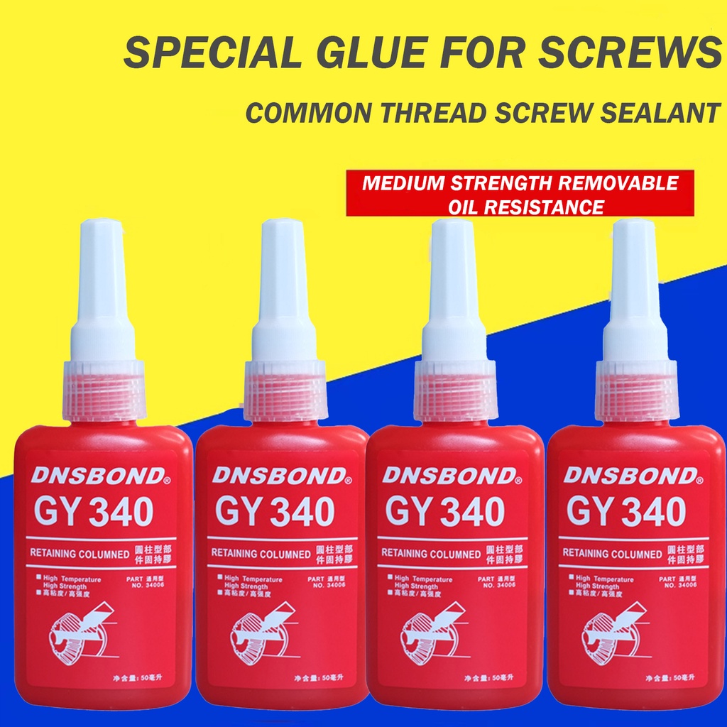 Anaerobic Glue 340 High Strength Screw Thread Glue Locking Sealing Pipe