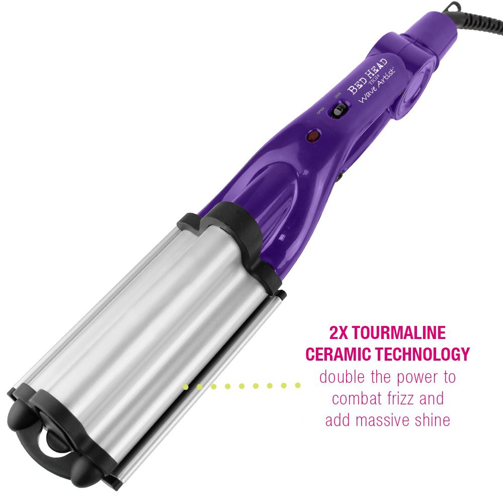 Bed Head Wave Artist Deep Waver For Beachy Waves Generation Ii Massive Shine Wave Artist 2x Tourmaline Ceramic Tigi Shopee Singapore