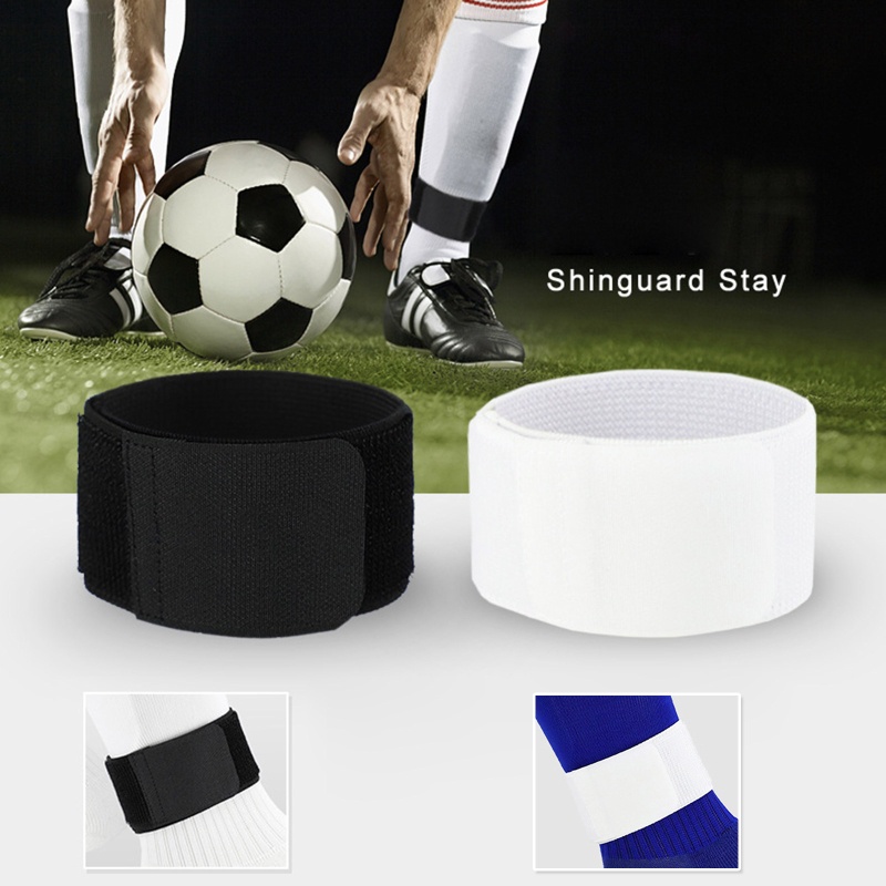 mm Guard Stays Shin Pad Holder Football Ankle Straps Soccer Sports