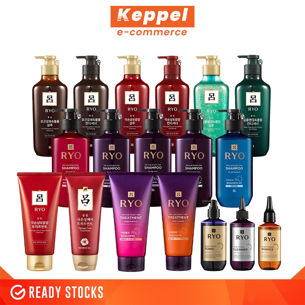 Ryo Hair Loss Expert Care Shampoo / Conditioner / Treatment / Scalp