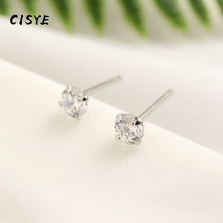 Image of thu nhỏ Korea Earrings Zirconium Diamond Stud Earrings Claw Diamond Crystal Gem Ear Stud For Unisex #2