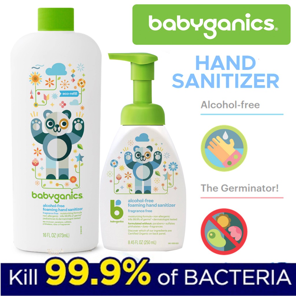 babyganics foaming hand sanitizer