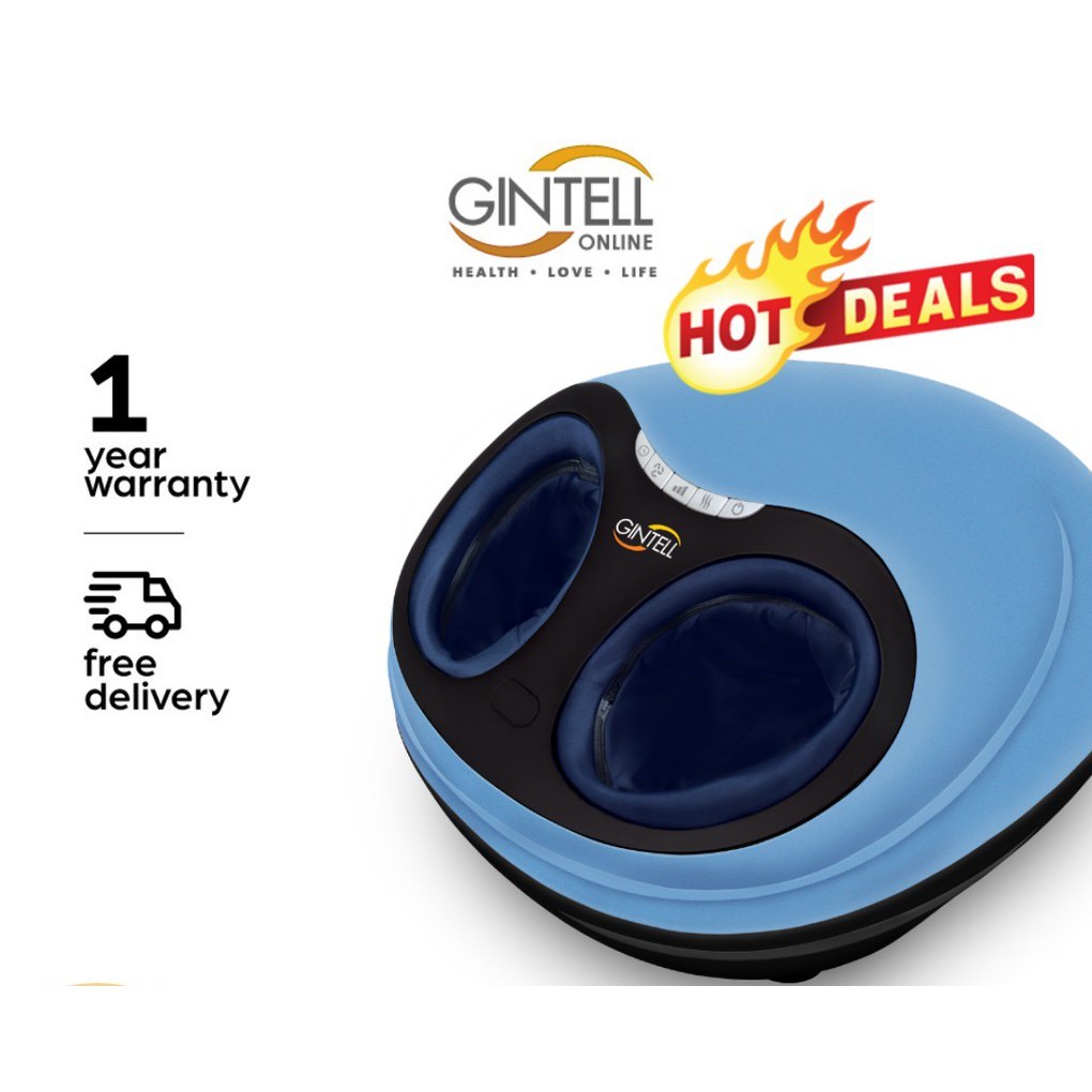 GINTELL G-Beetle EZ Foot Massager (Sky Blue)(GT232) | Shopee Singapore