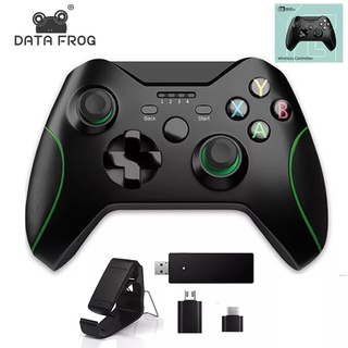 Data Frog 2.4GHz Xbox One Wireless Gamepad Joystick Control For Win PC For PS3/Xbox Series X S Controller