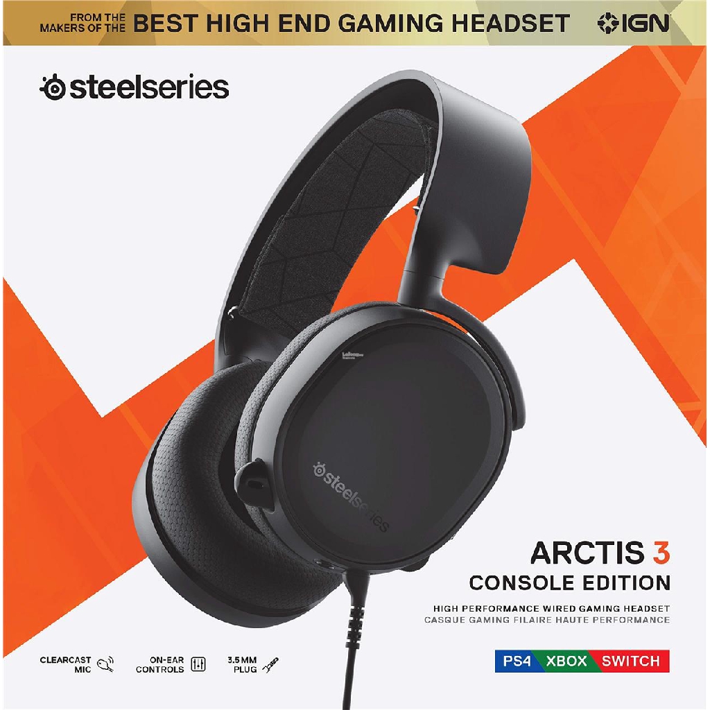 steelseries artic 3 console edition