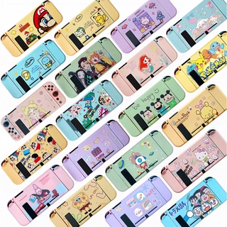 Nintendo Switch OLED case silicone soft shell painted Cartoon TPU storage box drop-proof shock-proof separate NS accessories switch case