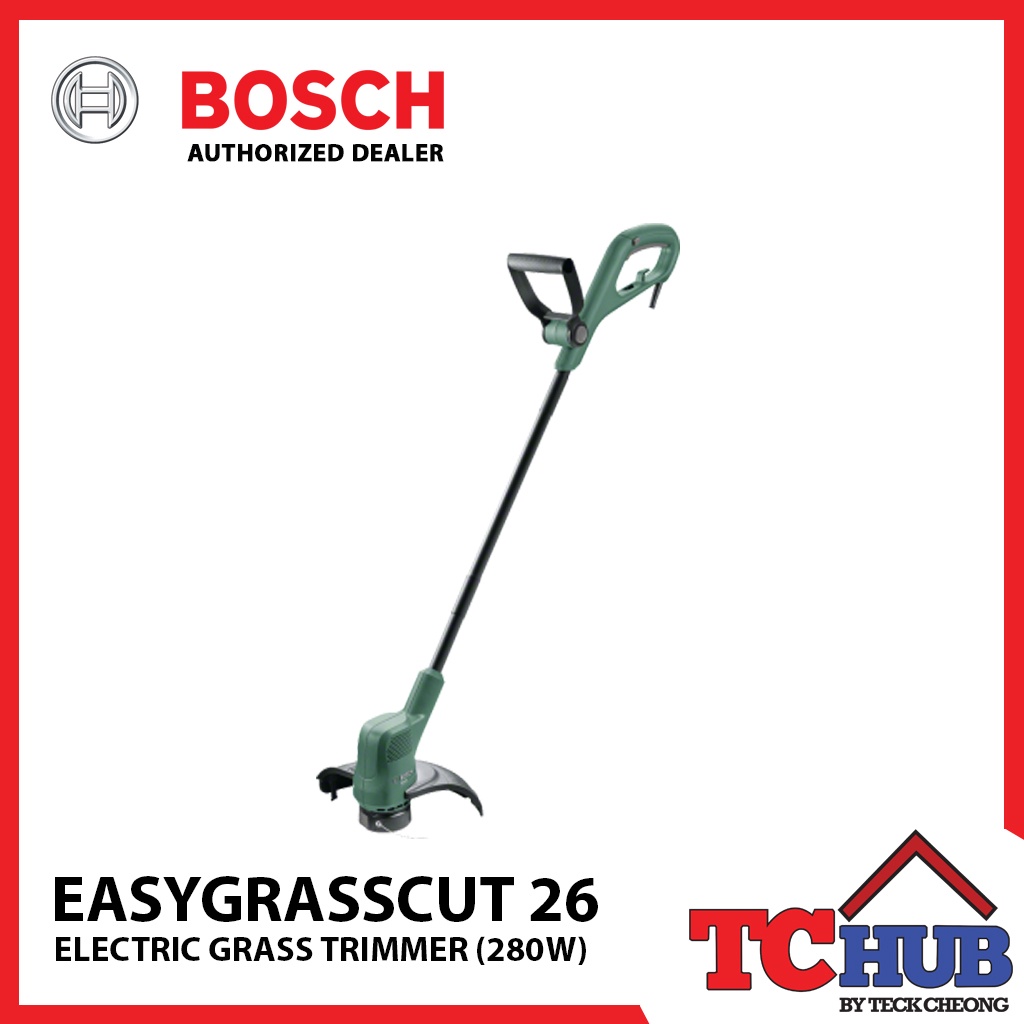 [Bosch] EASYGRASSCUT 26 Grass Trimmer (280W) | Shopee Singapore