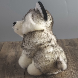 FHS 18CM Simulation Cute Dog Plush Toys Lovely Husky Animal Dolls Stuffed Soft Toys For Kids Boys Gift #7