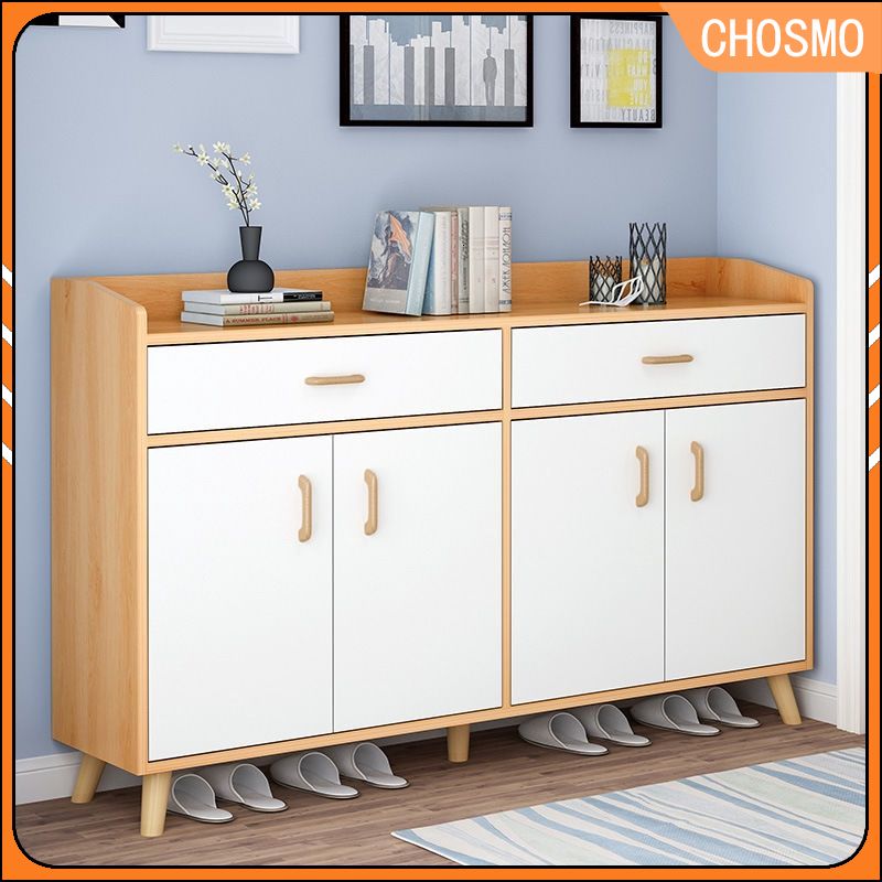 Simple Home Shoe Multilayer Placed In The Aisle